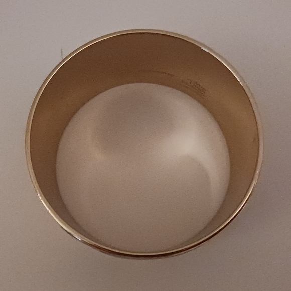 Erwin Pearl 22K Goldplated & Enamel Van Gogh "Irises" Bangle - Picture 5 of 11